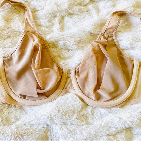 38C WACOAL Stark Beauty Underwire Bra Sand - Picture 5 of 6